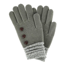 Load image into Gallery viewer, Britt's Knits Ultra Soft 3-Button Gloves