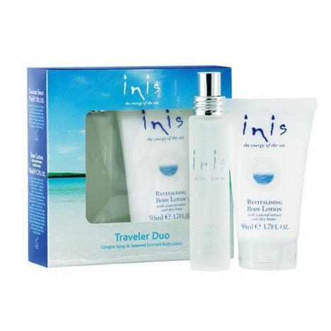 Inis Travel Duo Cologne Body Lotion